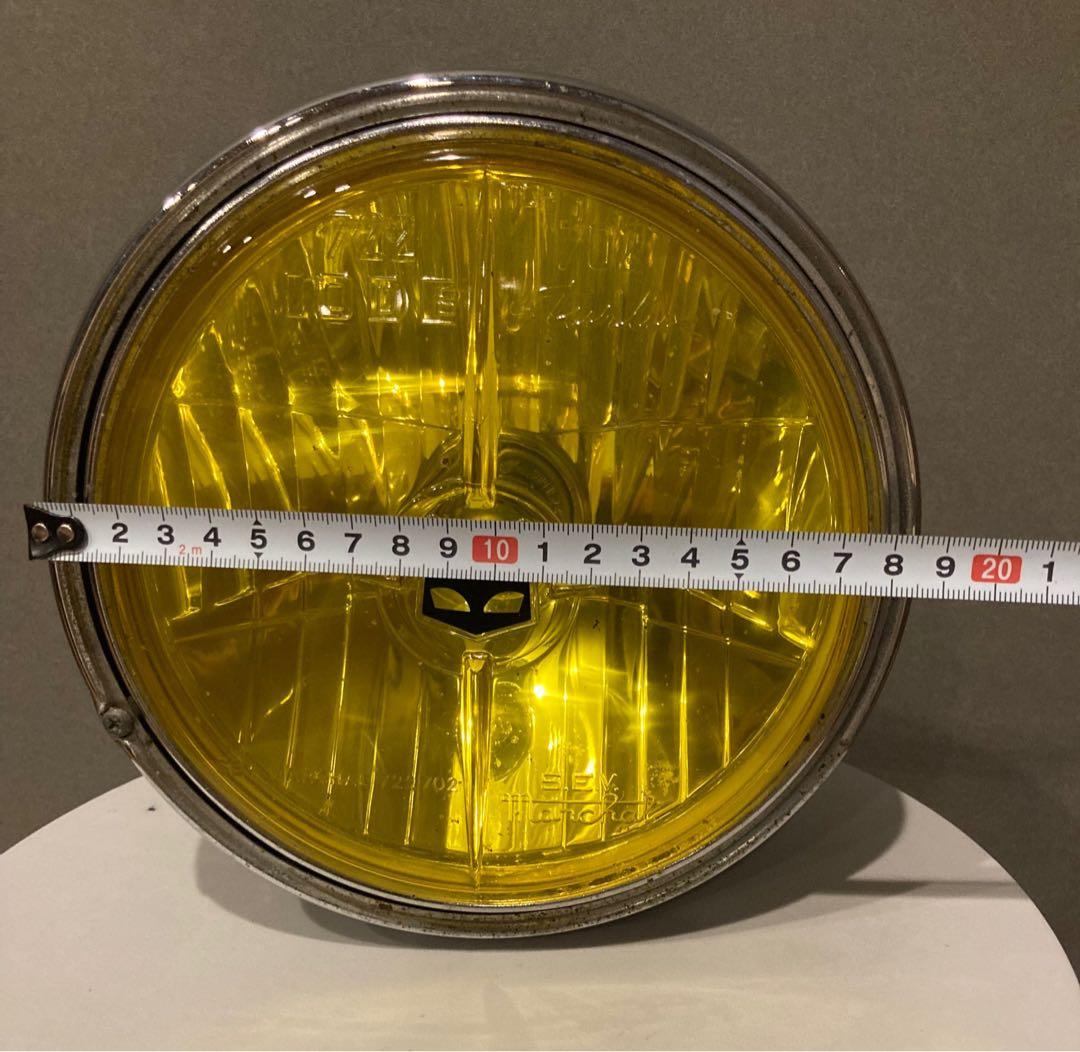 マーシャル　ヘッドライト 722・702 ヘッドランプ イエローレンズ 汎用