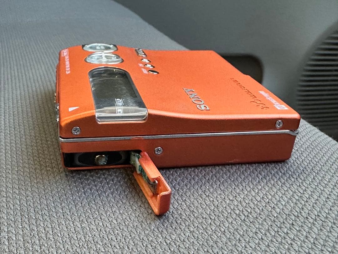 SONY ポータブルMDレコーダー MZ-N910 オレンジ