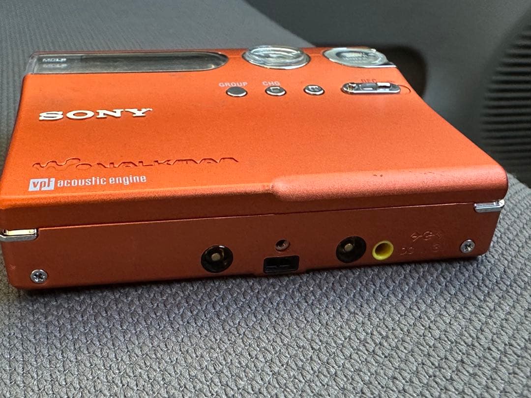 SONY ポータブルMDレコーダー MZ-N910 オレンジ