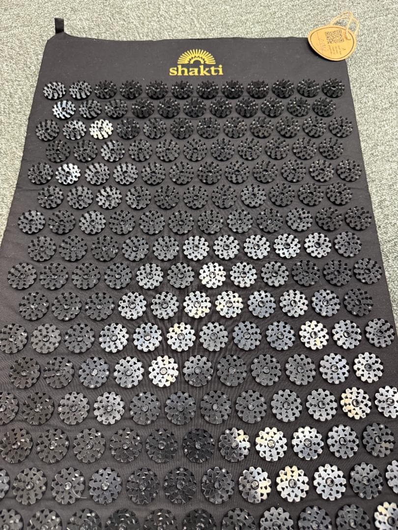 シャクティ 【正規品】 指圧マット レバル② 黒 ブラック