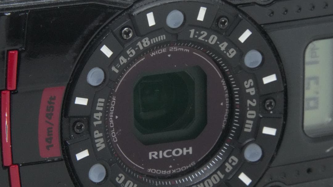 【A3145】 RICOH WG-4 ブラック リコー