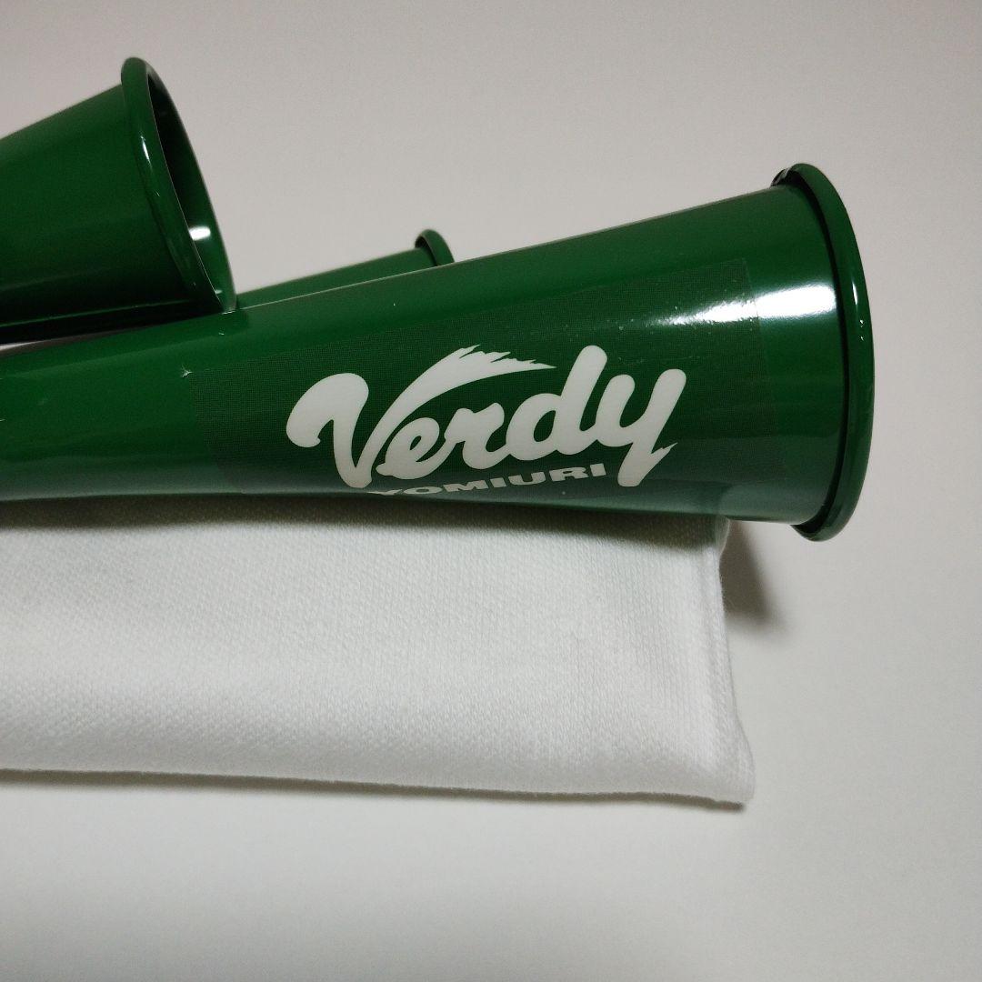 【未使用】応援グッズ ヴェルディ ４連チアホーン