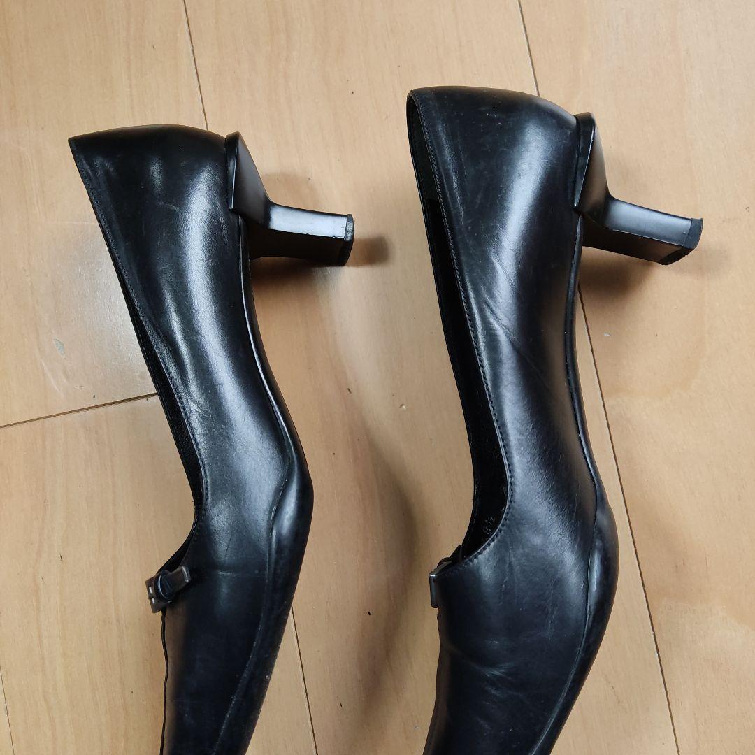 Prada 黒 ヒール5cm