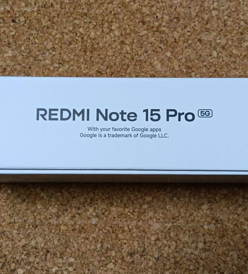 Redmi Note 15 Pro 5G チタングレー 国内版