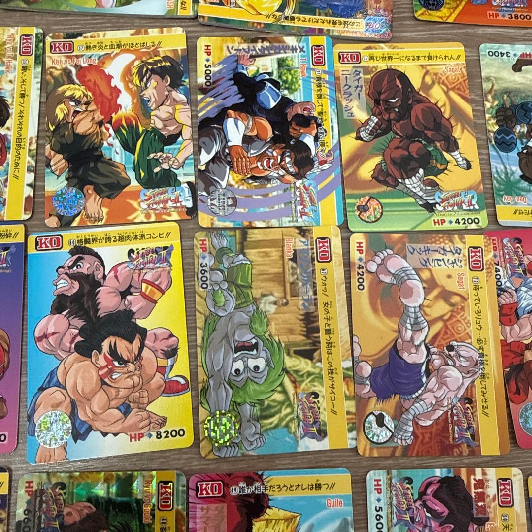 ストリートファイター2　カードダス　ノーマル　キラカード　有　130枚以上