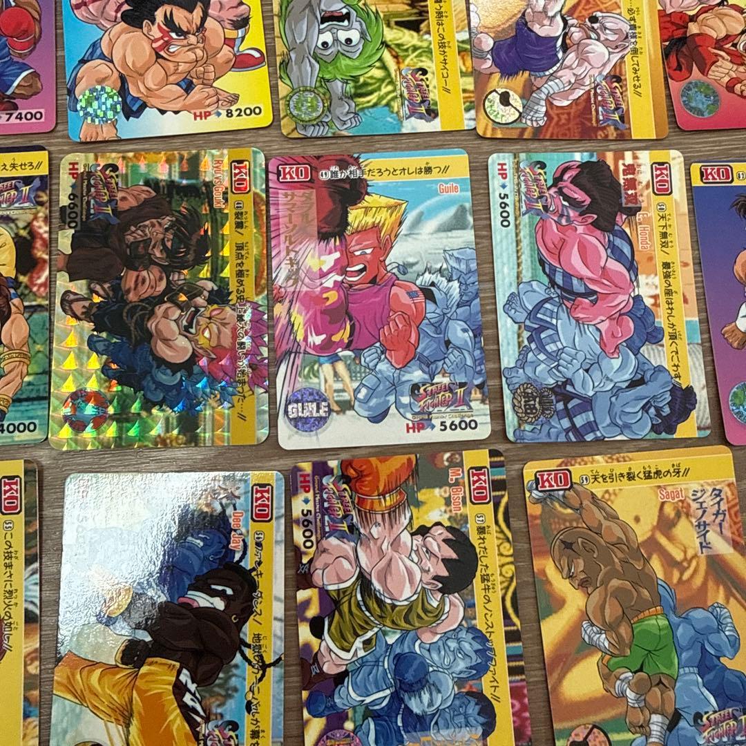 ストリートファイター2　カードダス　ノーマル　キラカード　有　130枚以上