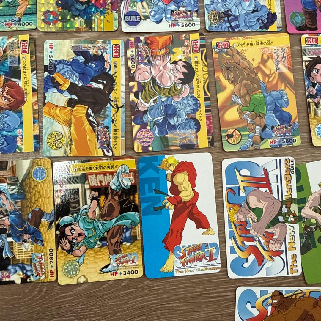 ストリートファイター2　カードダス　ノーマル　キラカード　有　130枚以上