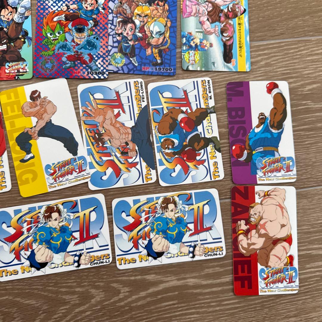 ストリートファイター2　カードダス　ノーマル　キラカード　有　130枚以上