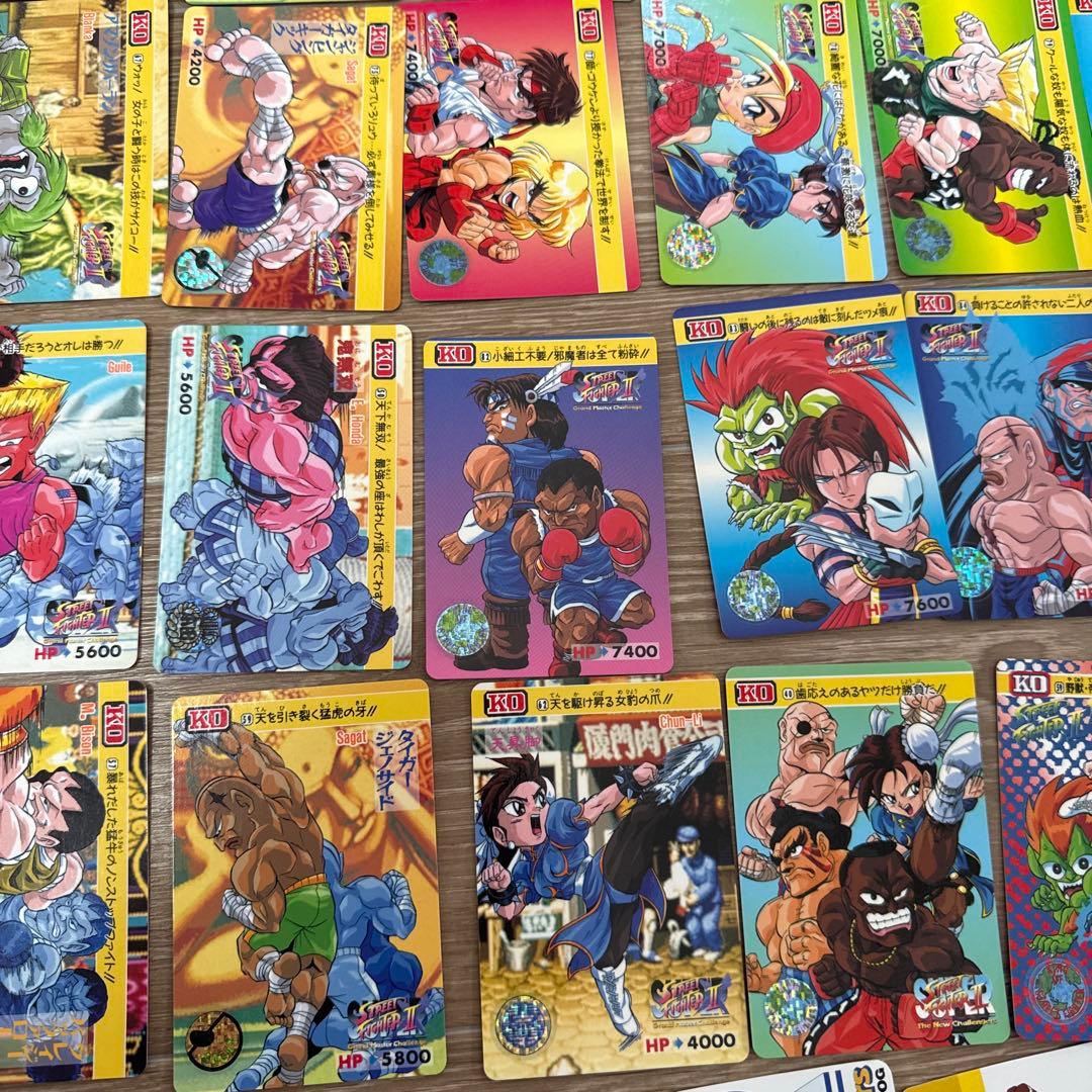ストリートファイター2　カードダス　ノーマル　キラカード　有　130枚以上