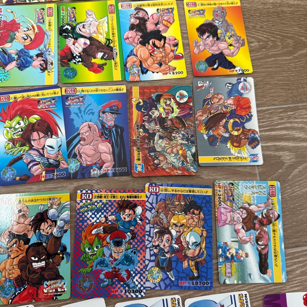 ストリートファイター2　カードダス　ノーマル　キラカード　有　130枚以上