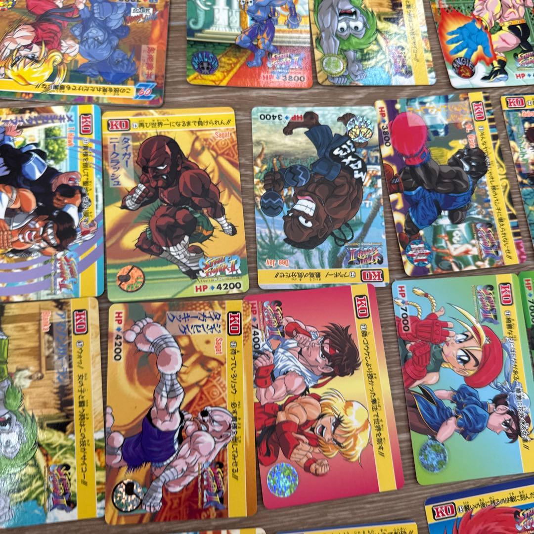 ストリートファイター2　カードダス　ノーマル　キラカード　有　130枚以上