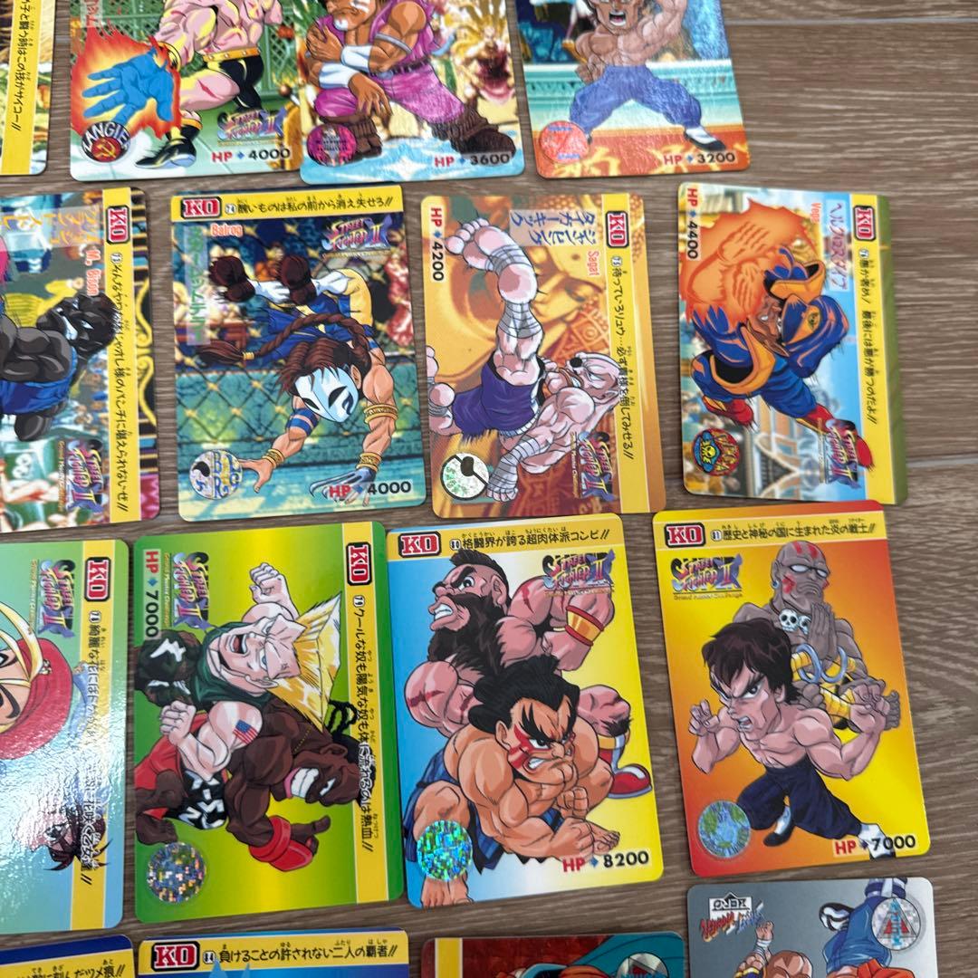 ストリートファイター2　カードダス　ノーマル　キラカード　有　130枚以上