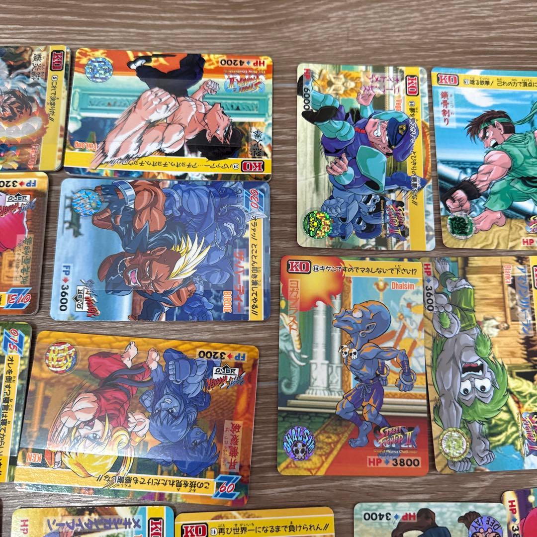 ストリートファイター2　カードダス　ノーマル　キラカード　有　130枚以上
