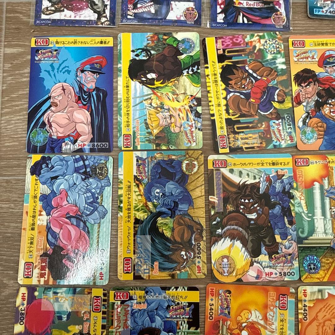 ストリートファイター2　カードダス　ノーマル　キラカード　有　130枚以上
