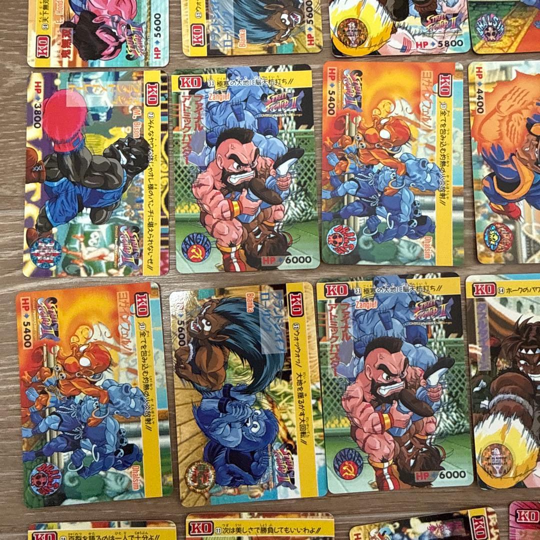 ストリートファイター2　カードダス　ノーマル　キラカード　有　130枚以上