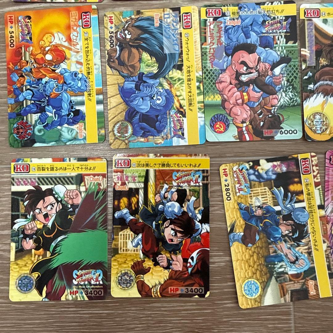 ストリートファイター2　カードダス　ノーマル　キラカード　有　130枚以上