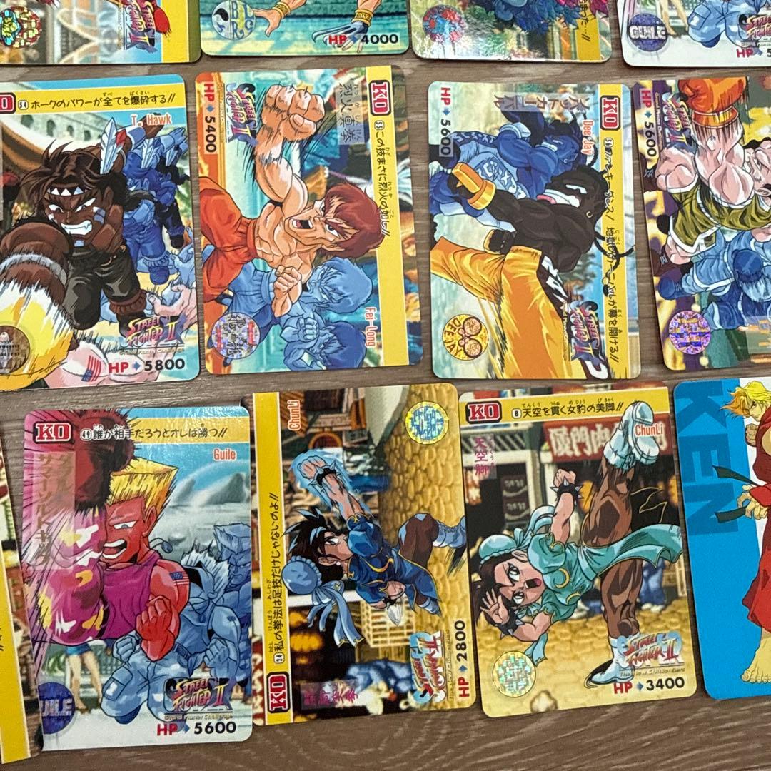 ストリートファイター2　カードダス　ノーマル　キラカード　有　130枚以上