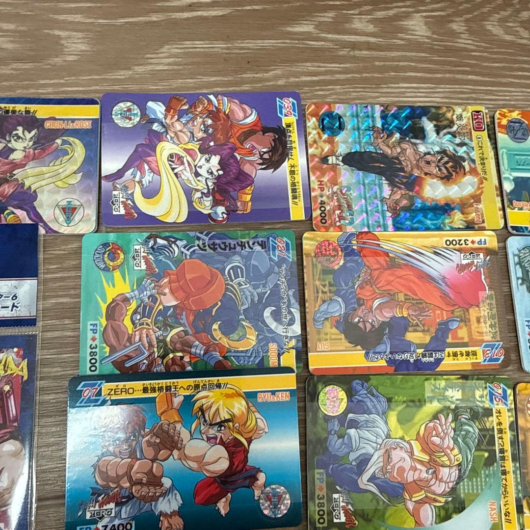 ストリートファイター2　カードダス　ノーマル　キラカード　有　130枚以上