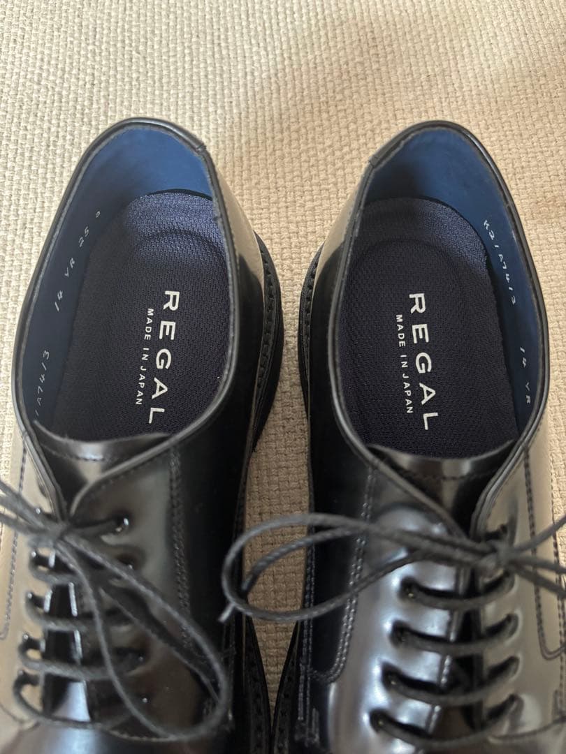 ☆新品未使用箱付☆ REGAL プレーントゥ　ビジネスシューズ