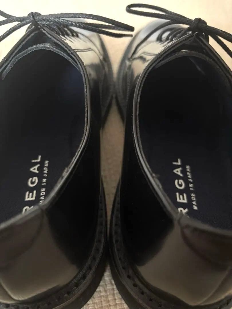 ☆新品未使用箱付☆ REGAL プレーントゥ　ビジネスシューズ