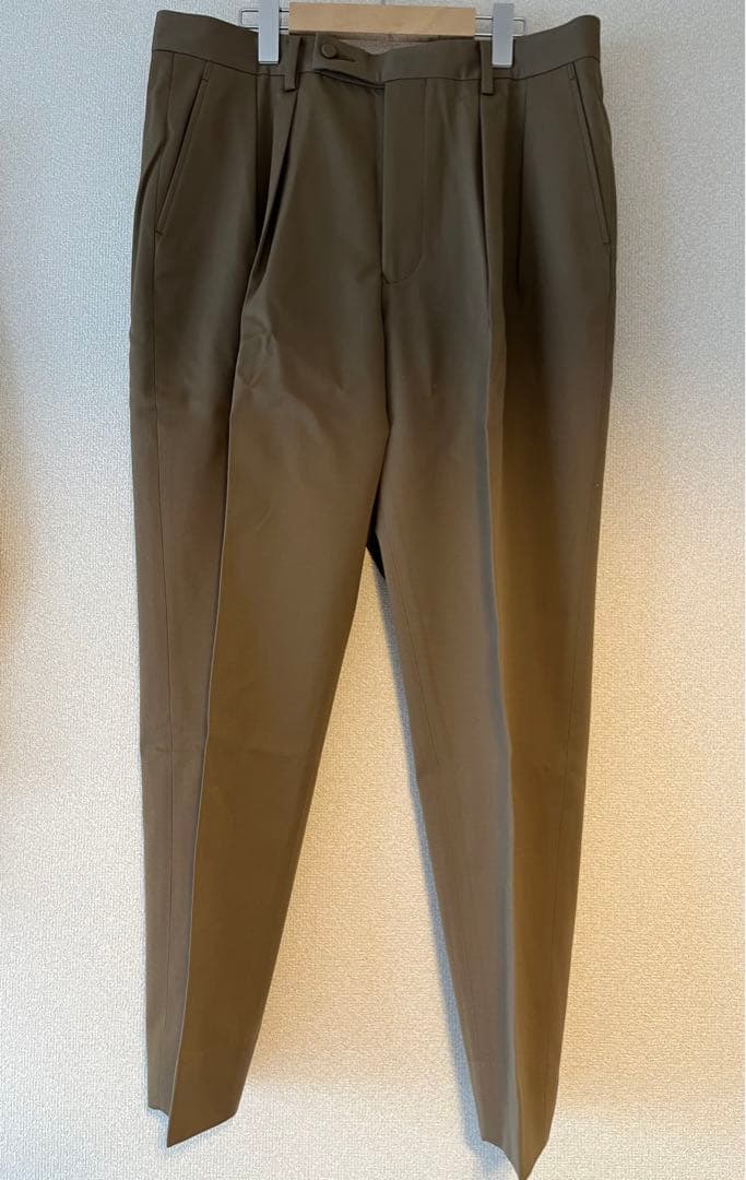 【新品未使用】WEWILL(ウィーウィル) ウール テーパード スラックス