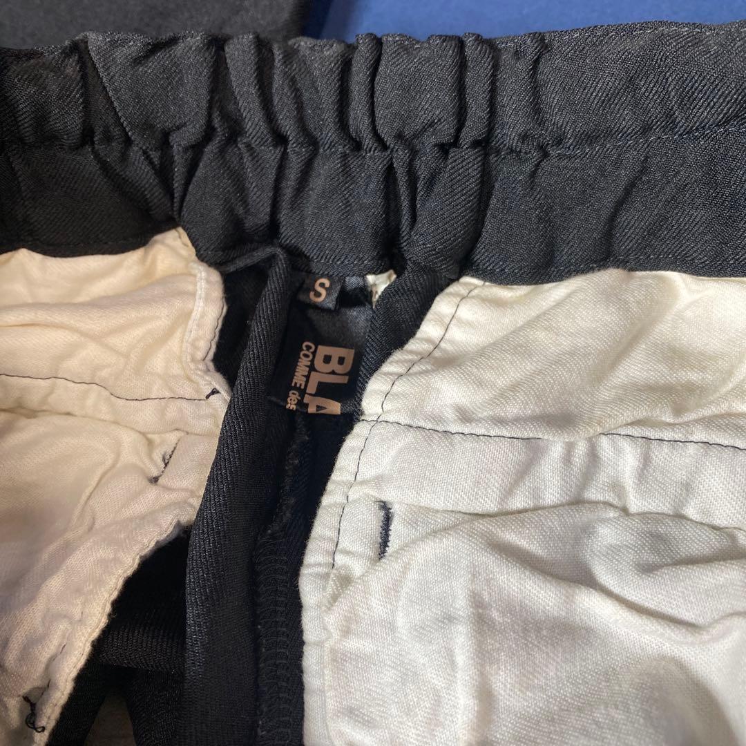 H*6様 BLACK Comme des Garçons スリムフィットパンツ