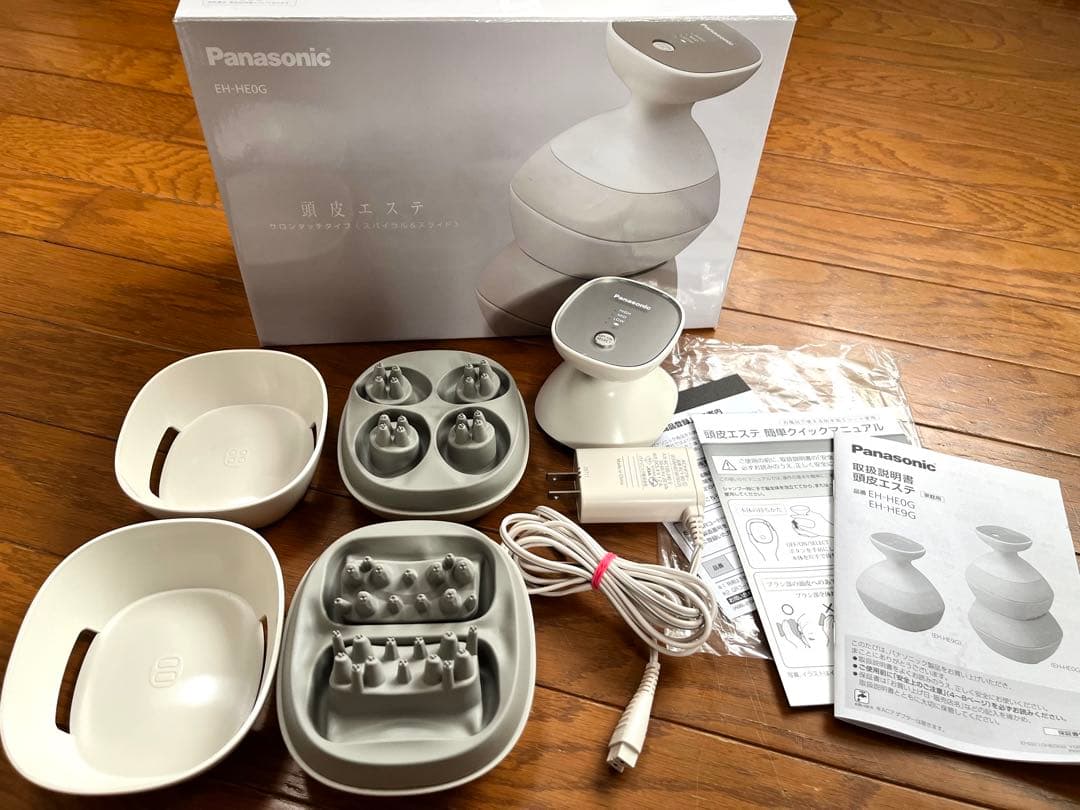 Panasonic EH-HE0G-T 　頭皮エステ　スパイラル＆スライド