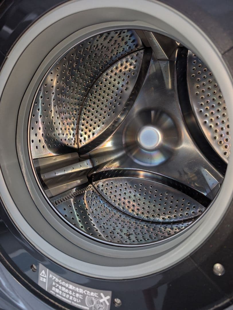 2023年製 シャープ ドラム式洗濯乾燥機 ES-S7H-WL 7kg 左開き