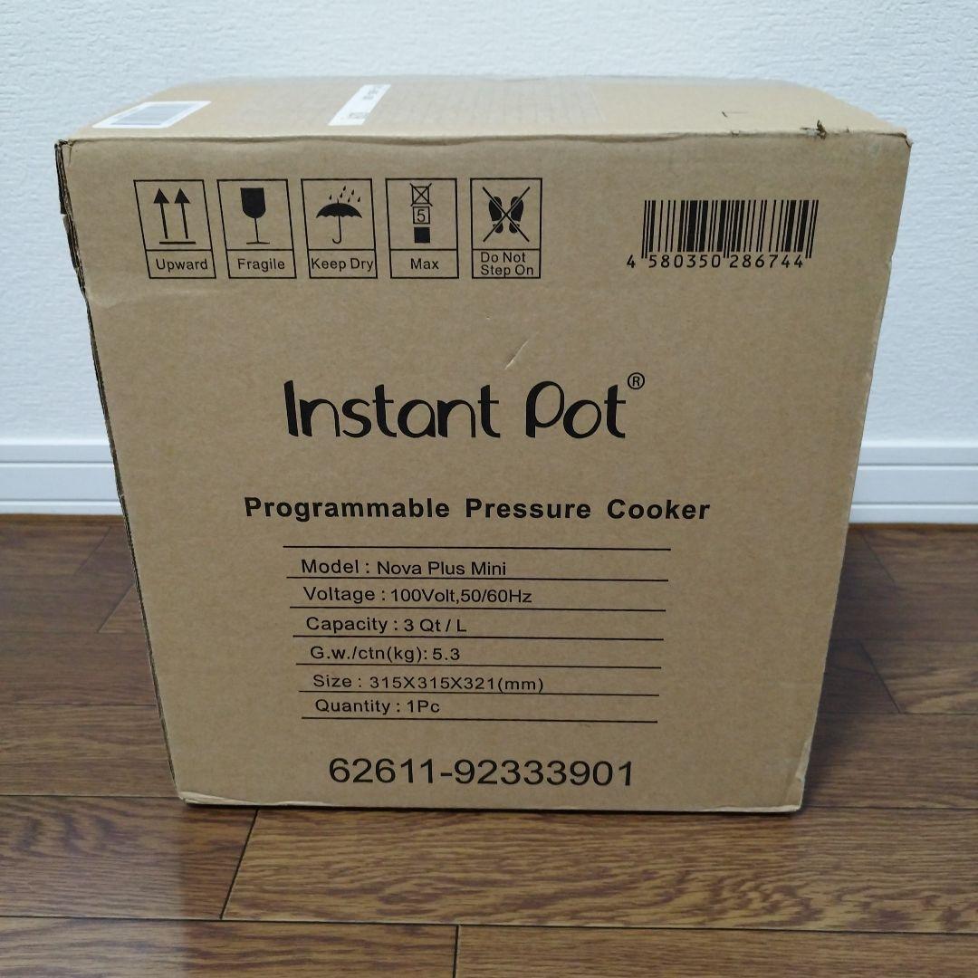 Instant Pot　Nova Plus Mini　電気圧力鍋