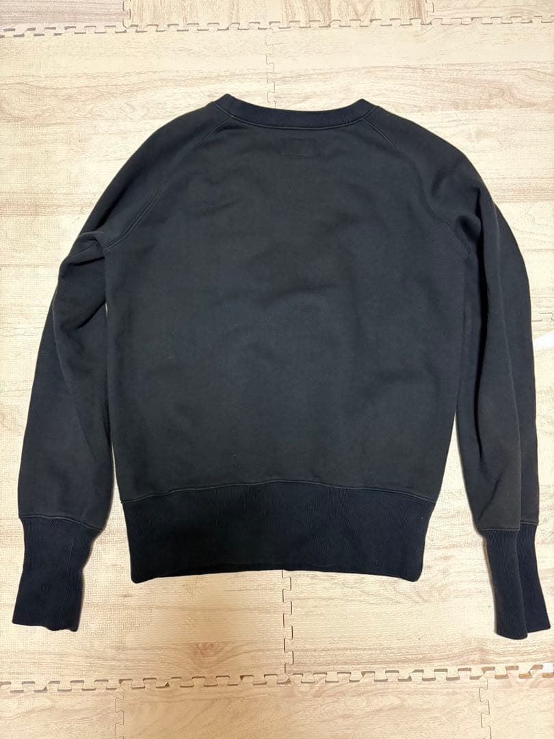 サイズ36 EVISUエビス スウェット　90s スウェット　デニム　黒