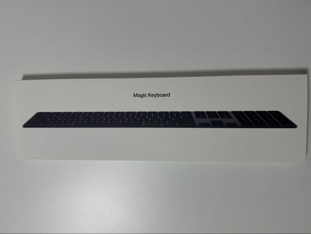Apple純正 Magic keyboard テンキー付き ブラック
