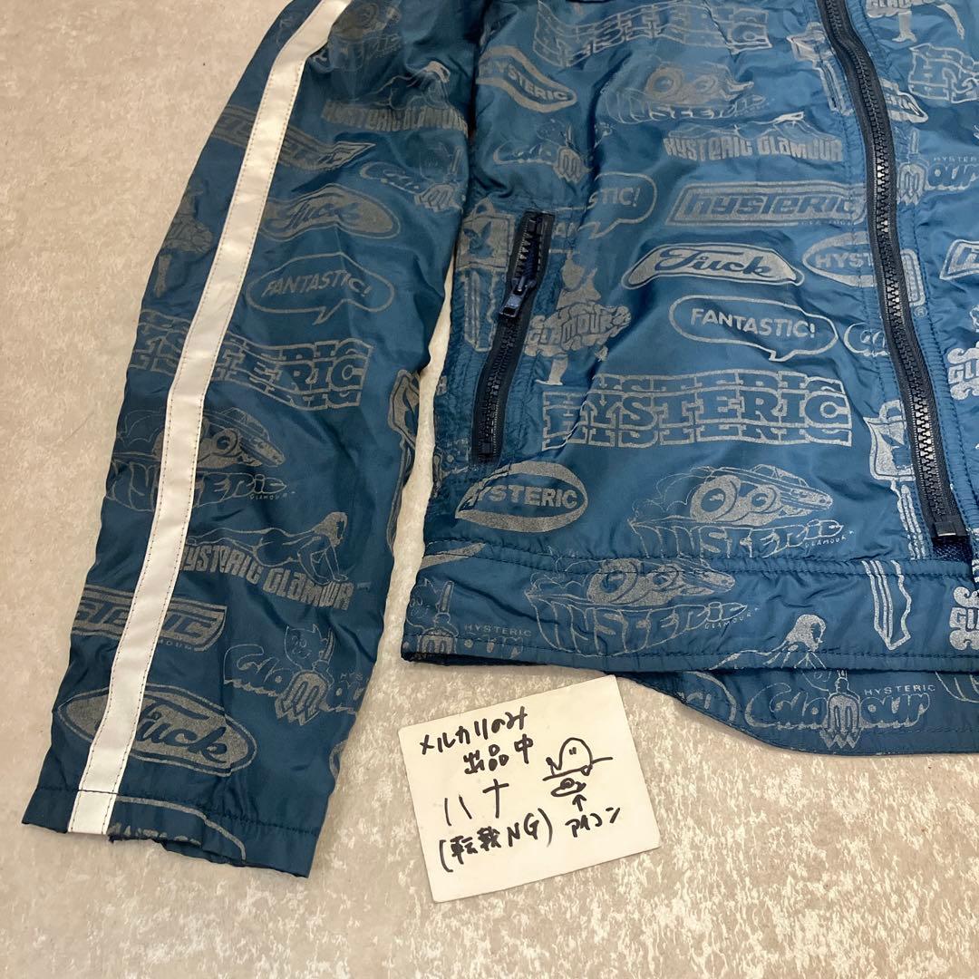 HYSTERICS、総柄ブルゾン、ジャケット、フリーサイズ