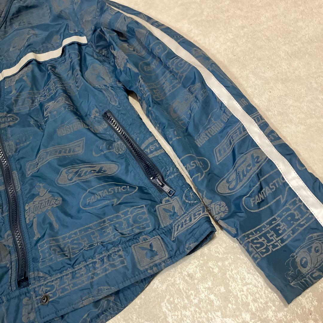 HYSTERICS、総柄ブルゾン、ジャケット、フリーサイズ