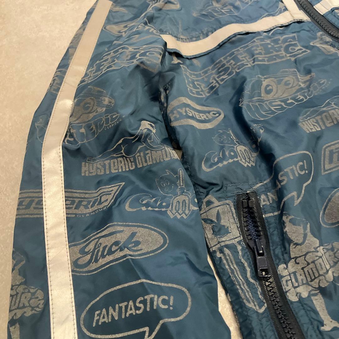 HYSTERICS、総柄ブルゾン、ジャケット、フリーサイズ