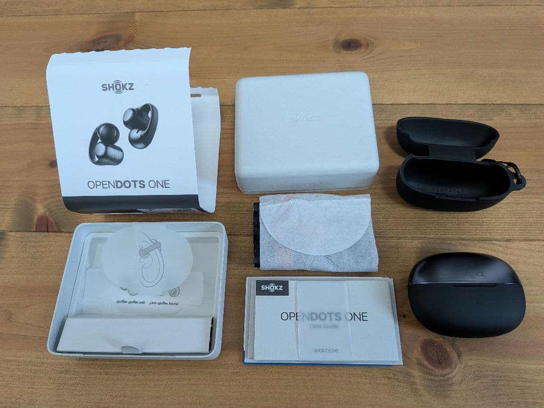 Shokz OpenDots ONE イヤーカフ ワイヤレスイヤホン