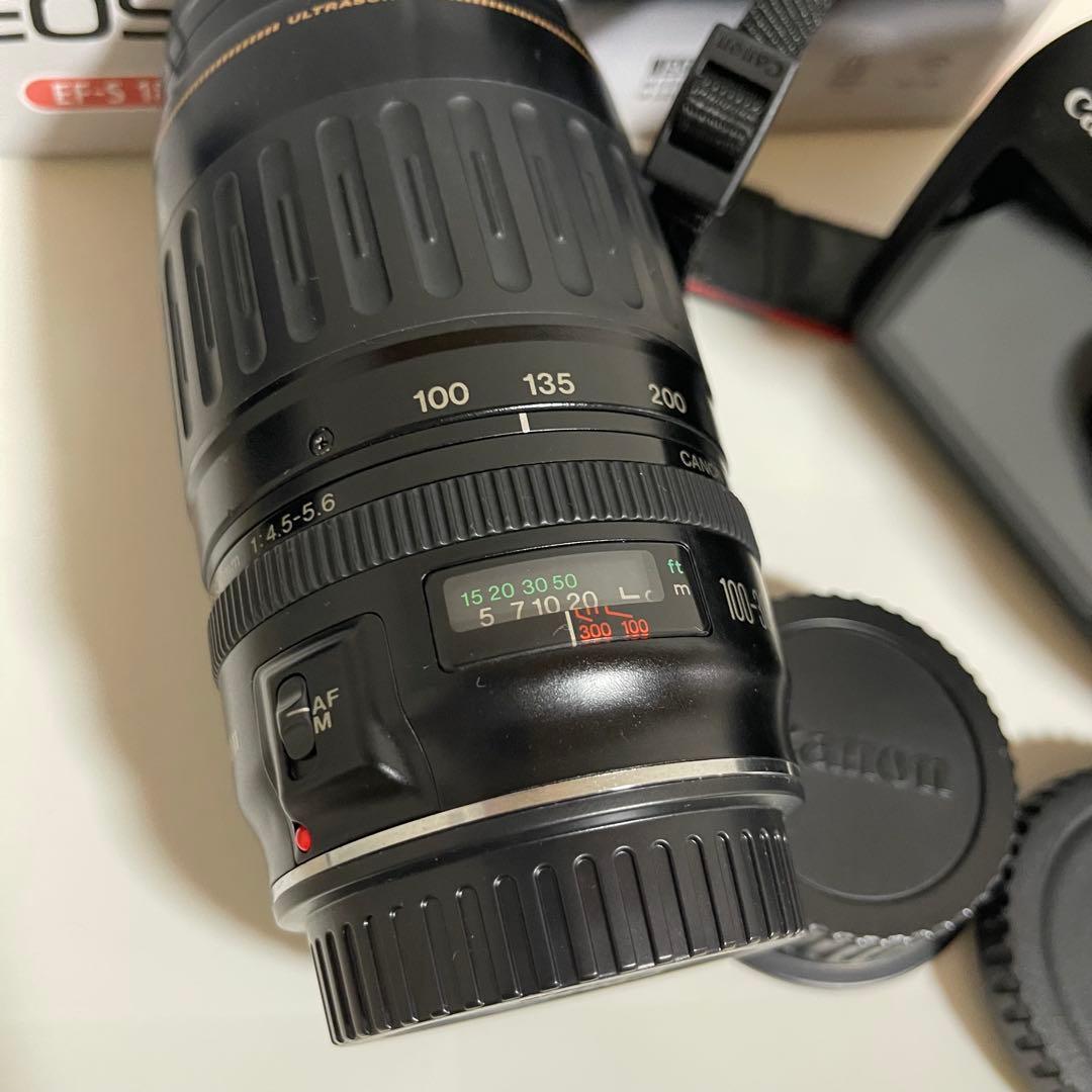 Canon EOS Kiss X90 キャノン 一眼レフ 望遠ズームレンズセット