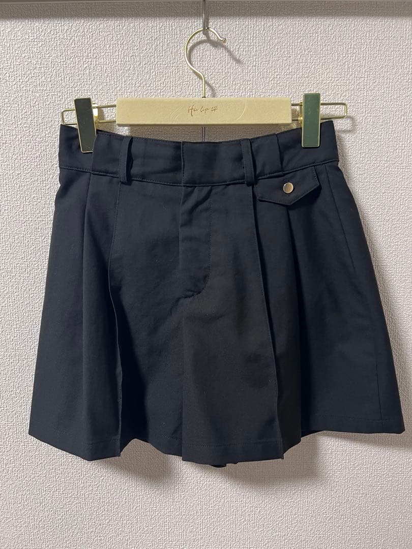 あみ【自宅試着のみ】Carette Belted Twill Short