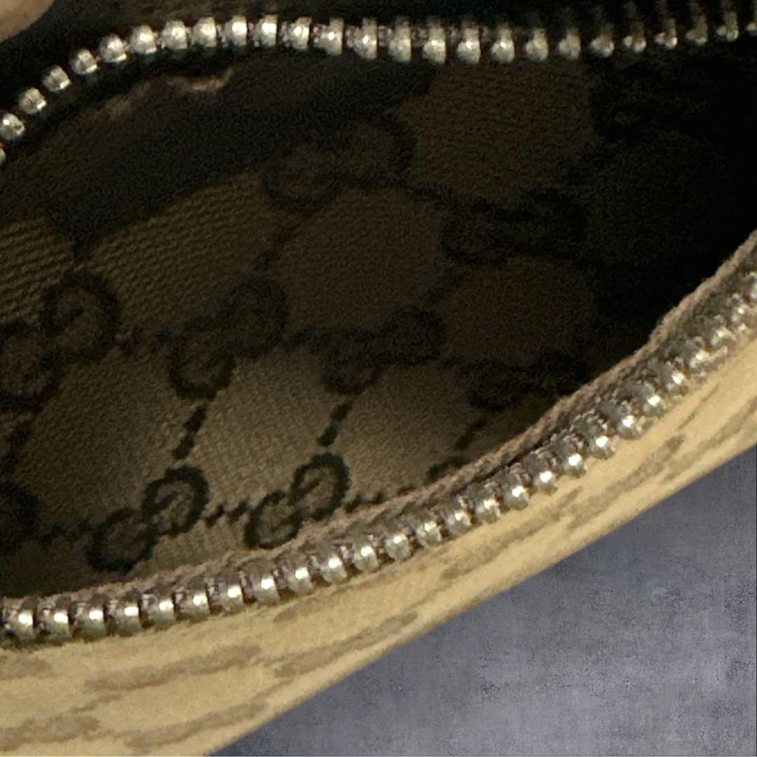 D053/GUCCI グッチ GG キャンバス ボディバッグ ウエストバッグ