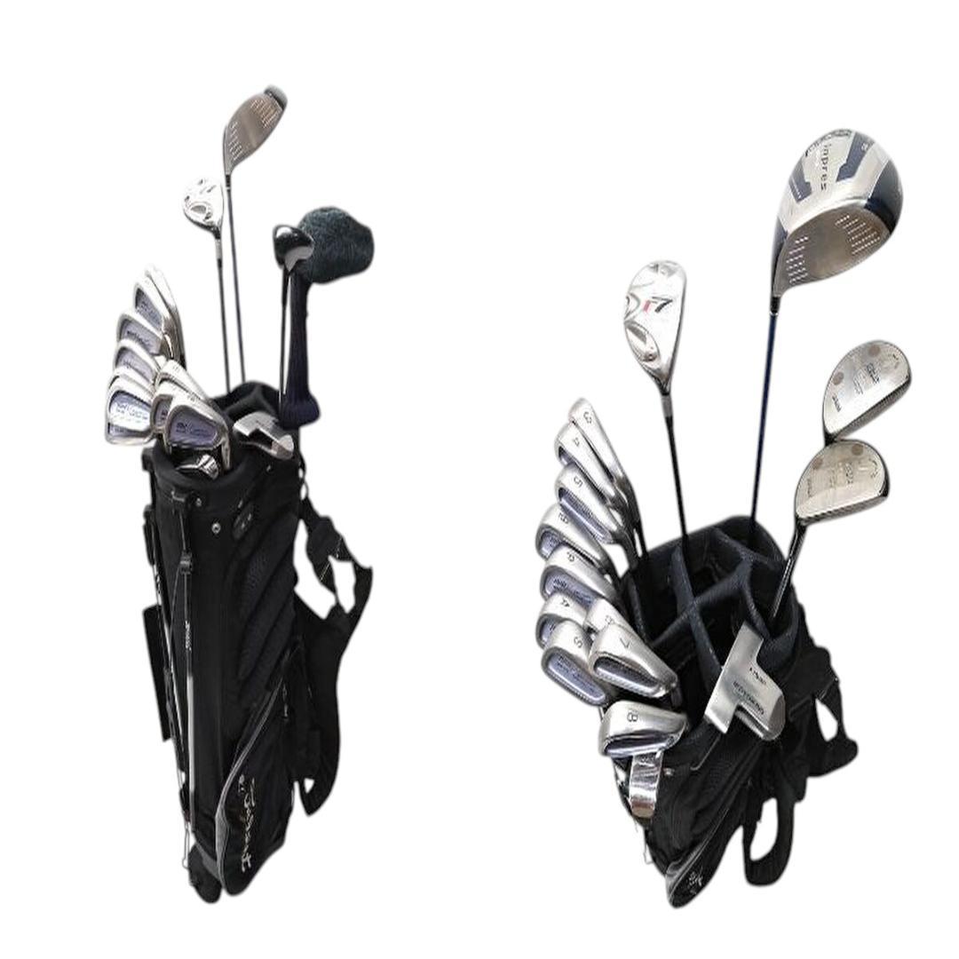 激安！ダンロップ メンズゴルフクラブ16本セット タイトリストバッグ付初心者♪