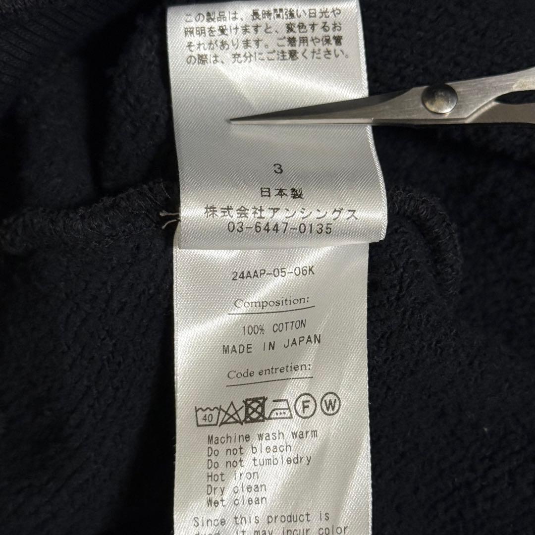 A.PRESSE Vintage Sweatshirt スウェット 黒 3 L