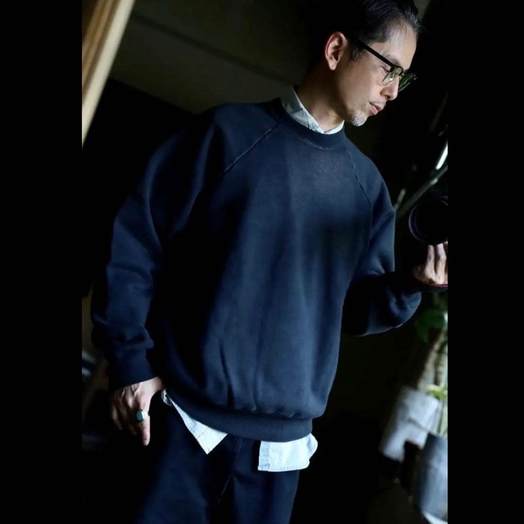 A.PRESSE Vintage Sweatshirt スウェット 黒 3 L