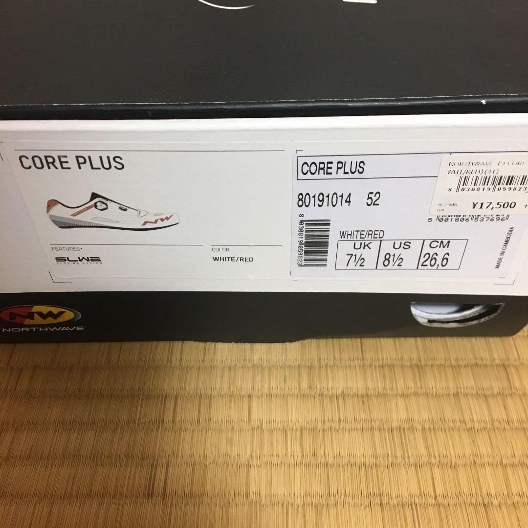 【新品・未使用品】NORTHWAVE CORE PLUS【サイズ画像にあり】