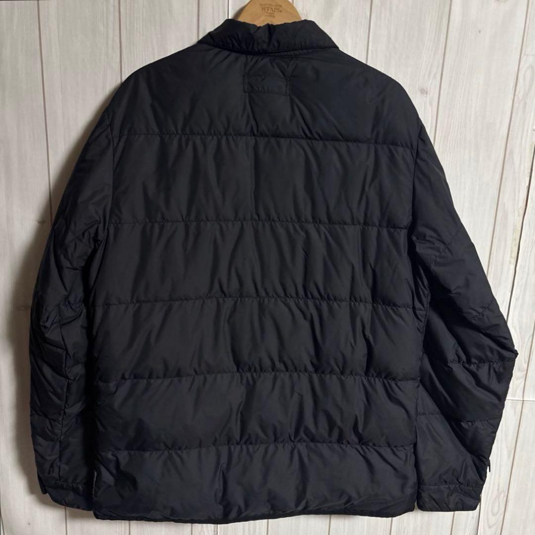 極上ARMANI JEANSキルティング中綿グースダウンジャケットAJパイピング