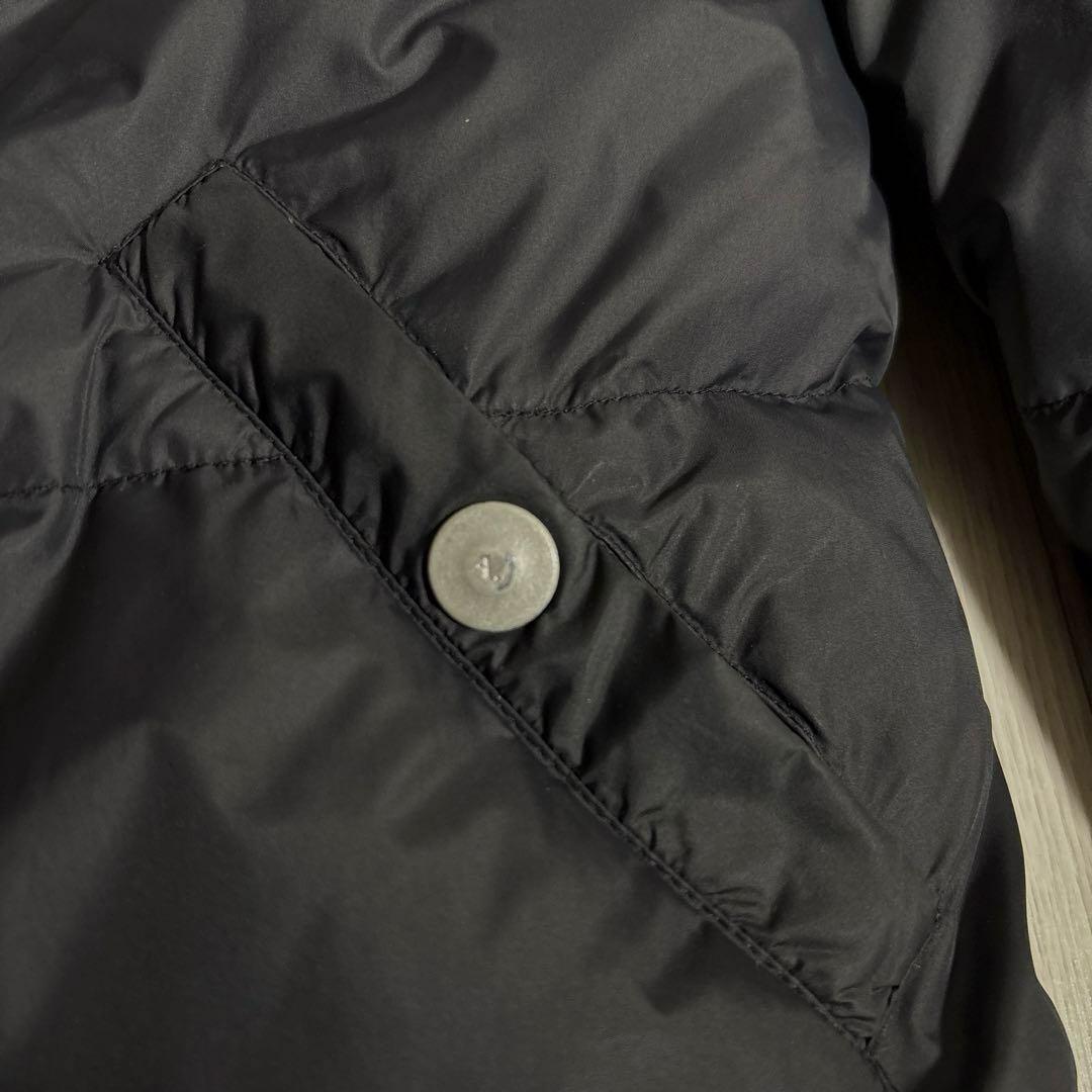 極上ARMANI JEANSキルティング中綿グースダウンジャケットAJパイピング