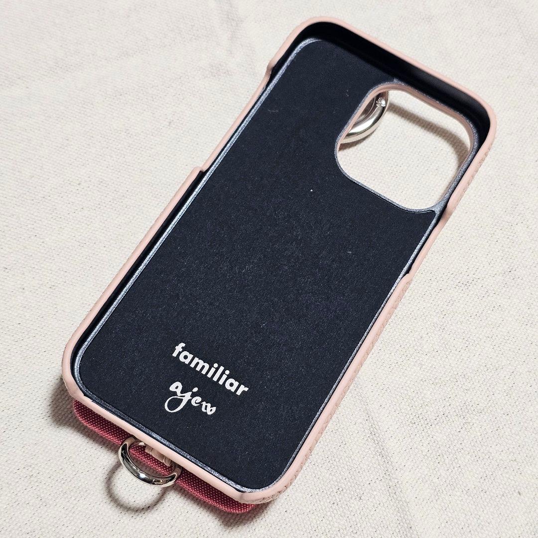 fm3★13pro ajew エジュー iPhoneケース familiar