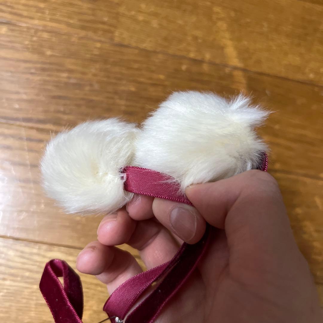 LIZLISA テディベア ワンピース BOOK リボン クリスマス