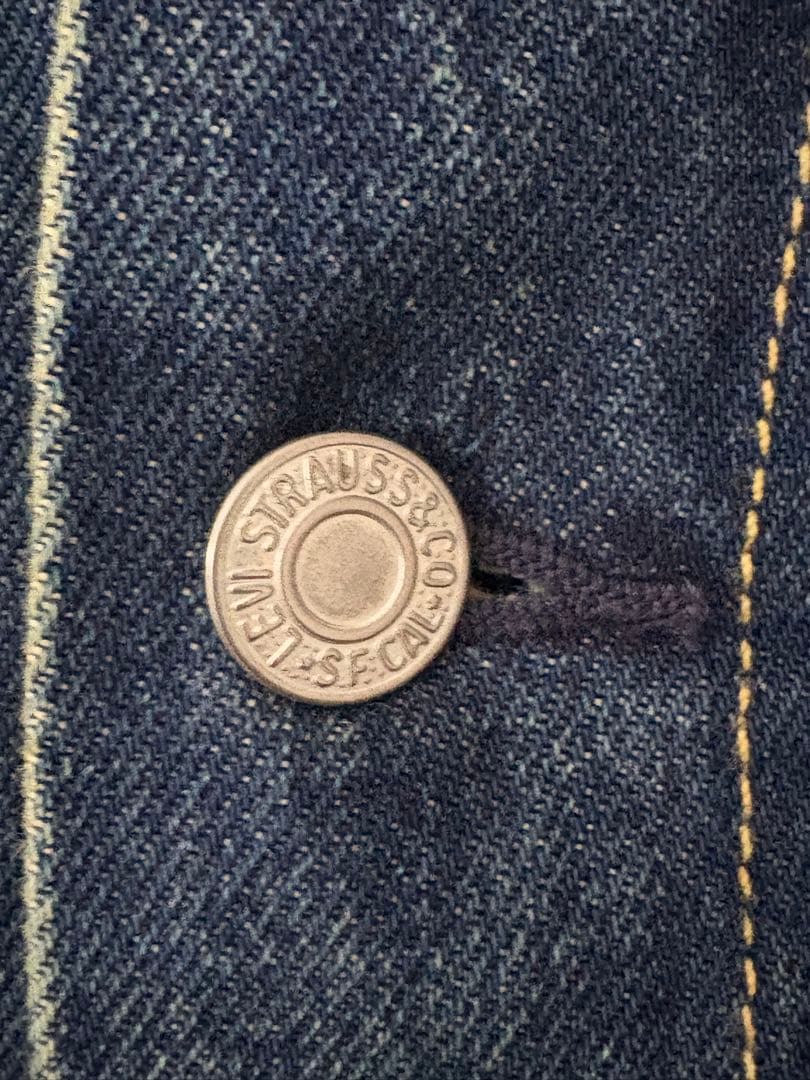 Levi's EDIFICE 別注トラッカージャケット　Sサイズ