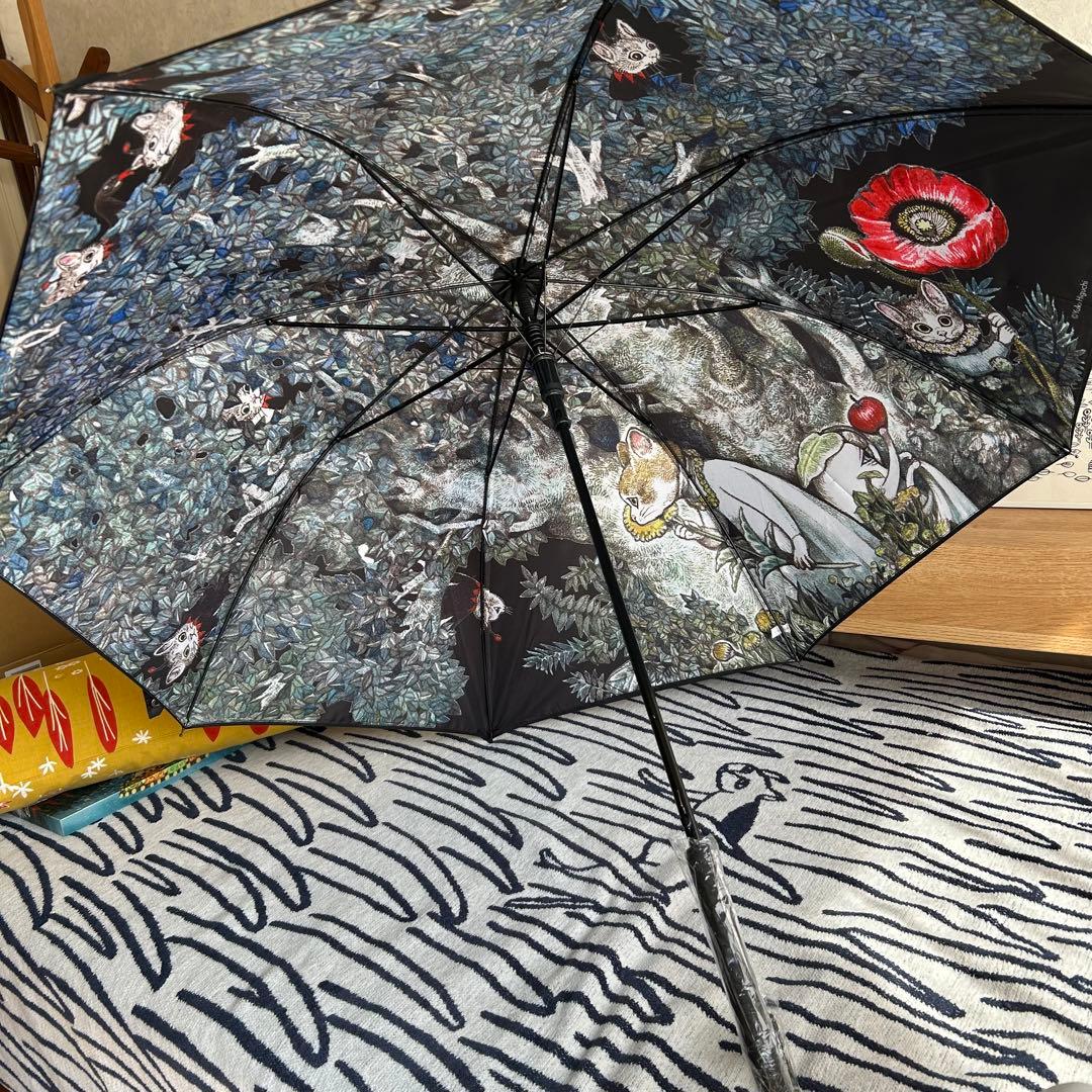 【新品】ヒグチユウコ　韓国限定　Secret Forest 長傘　ギュスターヴ