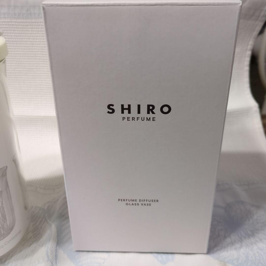 SHIRO パフュームディフューザー グラスベース アロマディフューザー