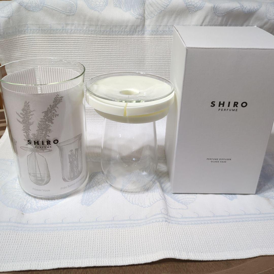 SHIRO パフュームディフューザー グラスベース アロマディフューザー